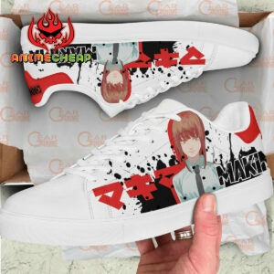 Chainsaw Man Makima Skate Shoes Custom Chainsaw Man Anime Sneakers 6