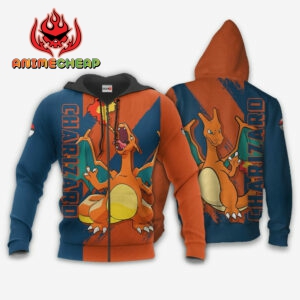 Charizard Hoodie Custom Pokemon Anime Merch Clothes 7