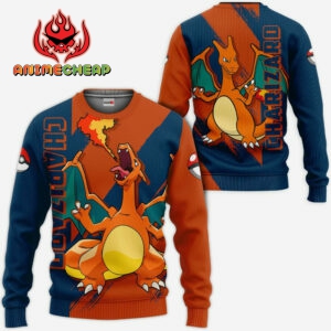 Charizard Hoodie Custom Pokemon Anime Merch Clothes 8