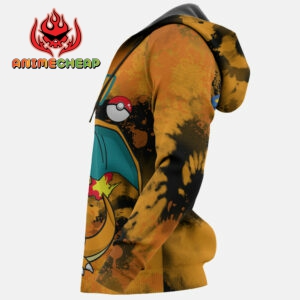 Charizard Hoodie Custom Pokemon Anime Merch Clothes Tie Dye Style 11
