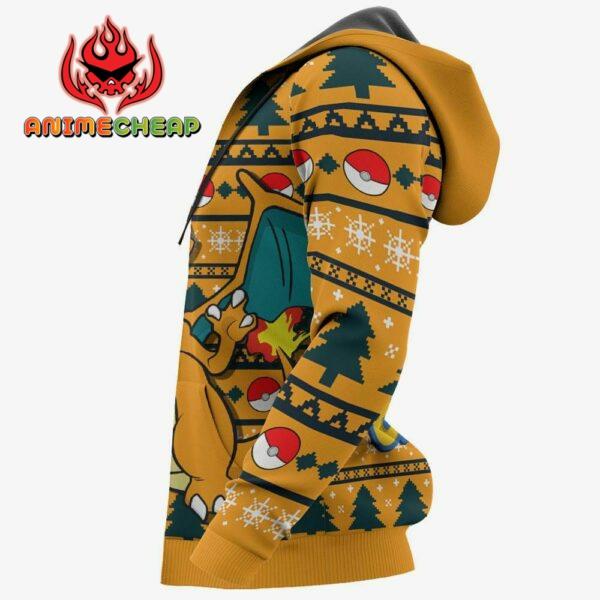 Charizard Ugly Christmas Sweater Custom Anime Pokemon XS12 5