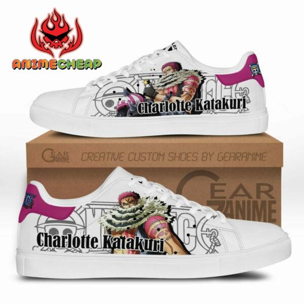 Charlotte Katakuri Skate Shoes Custom Anime One Piece Shoes 1