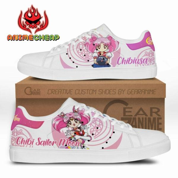 Chibiusa Tsukino Chibi Moon Skate Shoes Custom Anime Sailor Shoes 1