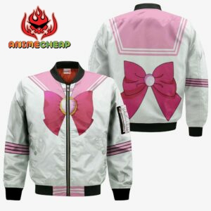 Chibiusa Uniform Hoodie Shirt Sailor Moon Anime Zip Jacket 9