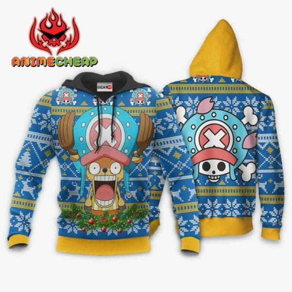 Chopper Ugly Christmas Sweater Custom One Piece Anime XS12 3