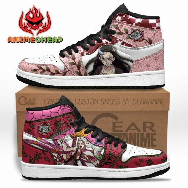 Daki and Nezuko Shoes Custom Demon Slayer Anime Sneakers 2