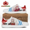 Darling in the Franxx Zero Two Code:002 Skate Shoes Custom Anime Sneakers 8