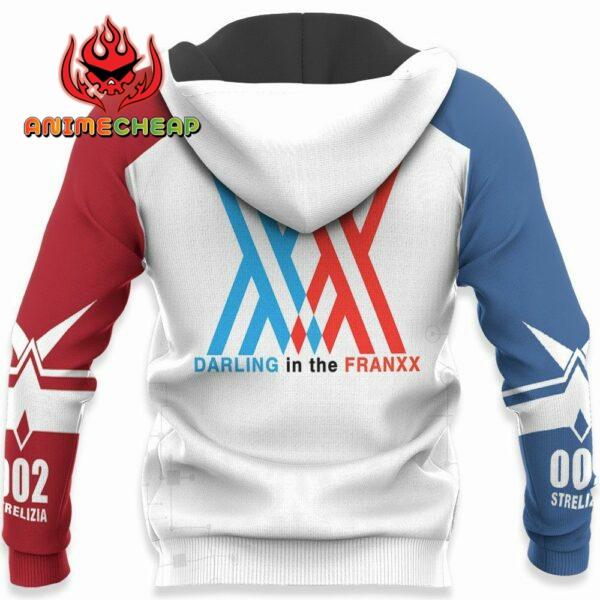 Darling In The Franxx Zero Two Hoodie Code 002 Anime Shirts 5