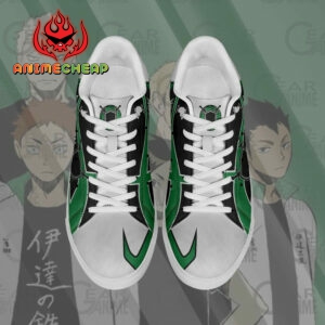 Date Tech High Skate Shoes Haikyuu Anime Custom Sneakers SK10 6