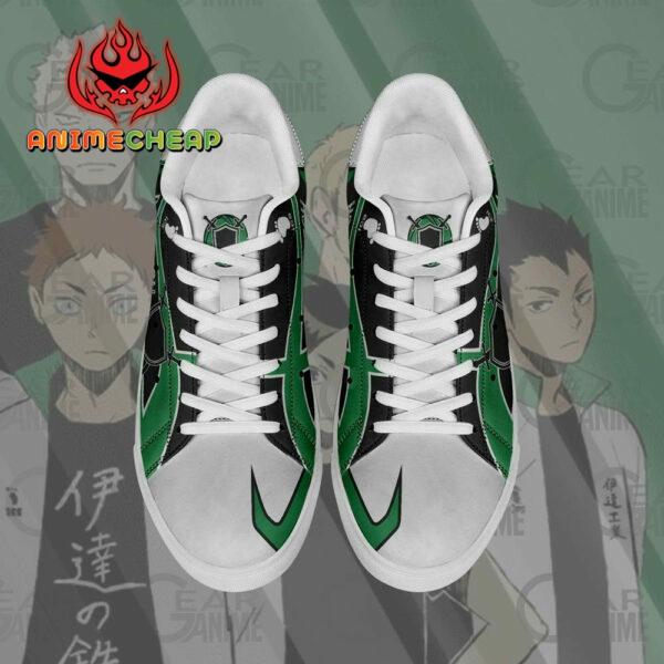 Date Tech High Skate Shoes Haikyuu Anime Custom Sneakers SK10 3
