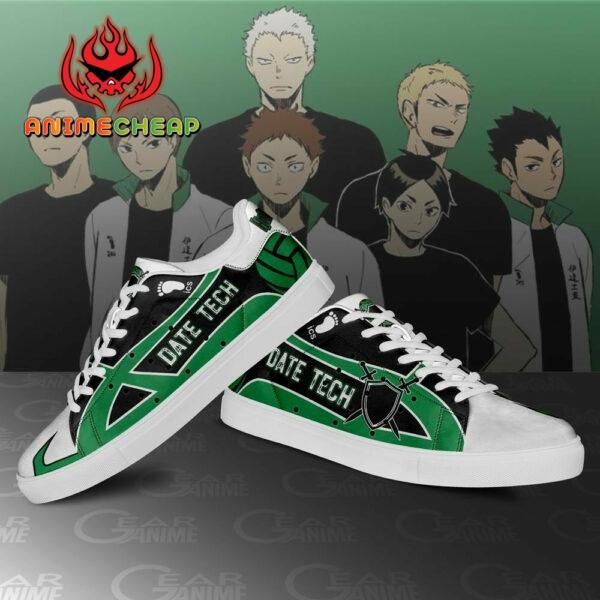 Date Tech High Skate Shoes Haikyuu Anime Custom Sneakers SK10 4