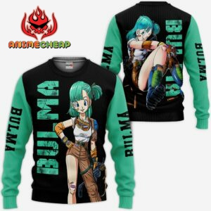 DBZ Bulma Hoodie Custom Dragon Ball Anime Shirts 7
