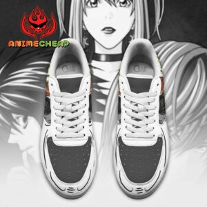 Death Note Air Shoes Custom L Lawliet Light Yagami Misa Misa Anime Sneakers 7