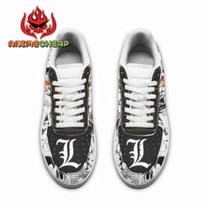 Death Note Air Shoes Custom Manga Mixed Anime Sneakers 4