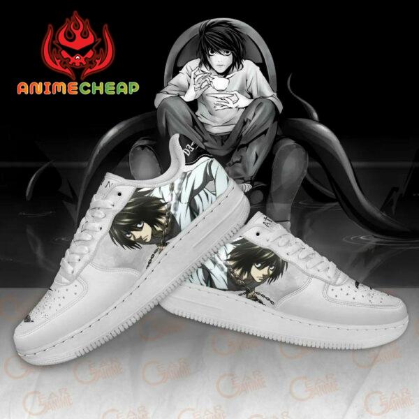 Death Note L Lawliet Sneakers Custom Anime PT11 4
