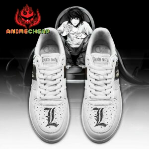 Death Note L Lawliet Sneakers Custom Anime PT11 5
