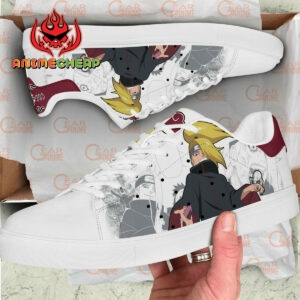 Deidara Skate Shoes Custom Naruto Anime Sneakers 5