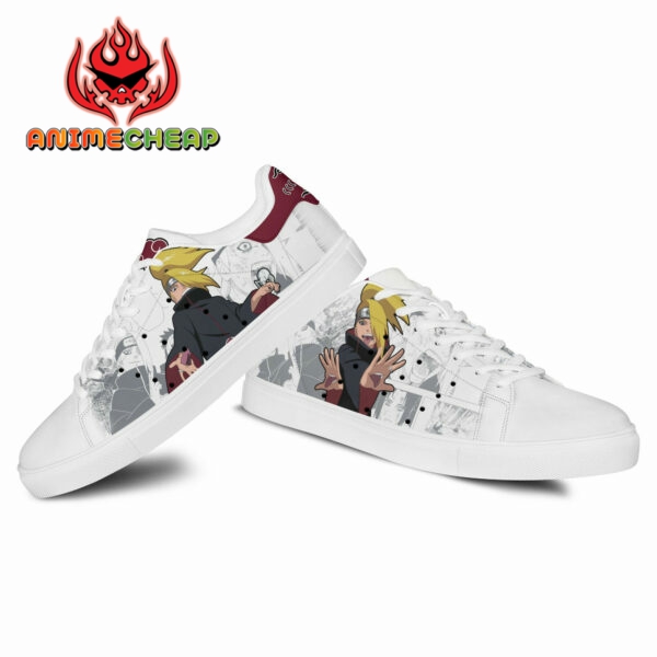Deidara Skate Shoes Custom Naruto Anime Sneakers 3