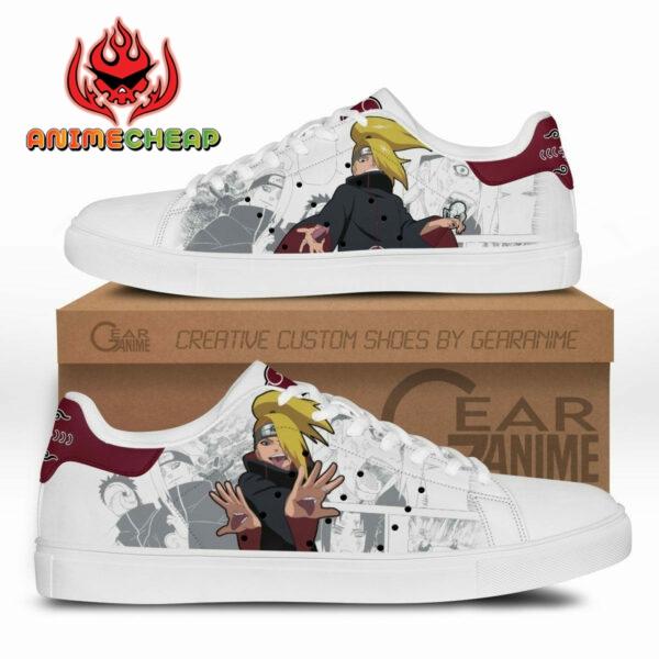 Deidara Skate Shoes Custom Naruto Anime Sneakers 1