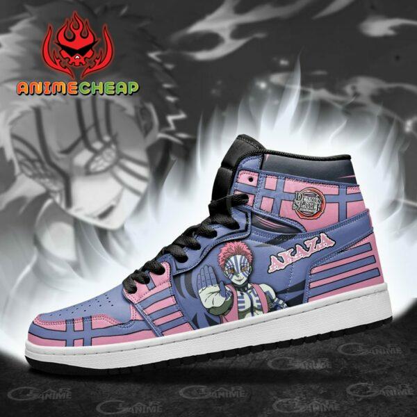 Demon Akaza Shoes Custom Anime Demon Slayer Sneakers 3