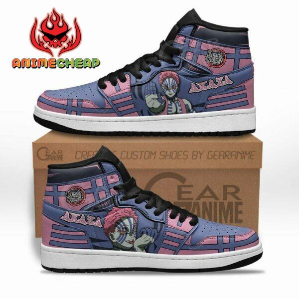 Demon Akaza Shoes Custom Anime Demon Slayer Sneakers 1