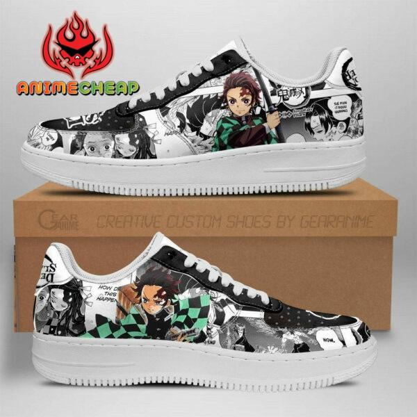 Demon Slayer Air Shoes Custom Manga Mixed Anime Sneakers 1