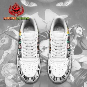 Demon Slayer Air Shoes Mixed Manga Style Anime Sneakers 4