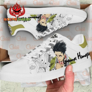 Demon Slayer Gyomei Himejima Skate Shoes Custom Anime Sneakers 5