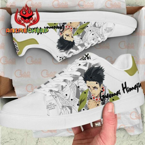Demon Slayer Gyomei Himejima Skate Shoes Custom Anime Sneakers 2