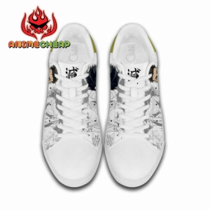 Demon Slayer Gyomei Himejima Skate Shoes Custom Anime Sneakers 7