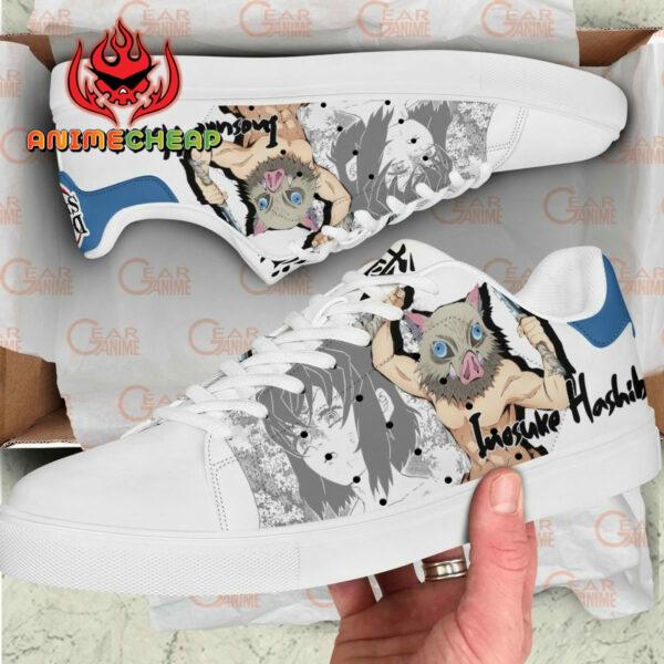 Demon Slayer Inosuke Hashibira Skate Shoes Custom Anime Sneakers 2