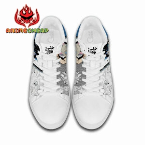Demon Slayer Inosuke Hashibira Skate Shoes Custom Anime Sneakers 7