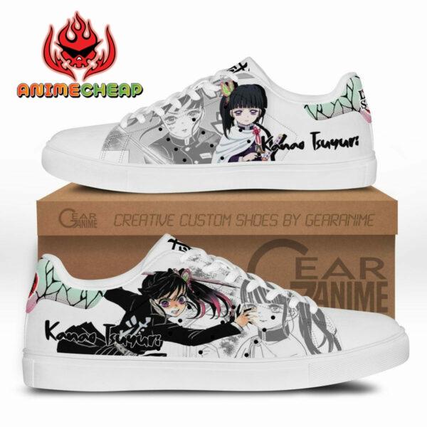 Demon Slayer Kanao Tsuyuri Skate Shoes Custom Anime Sneakers 1