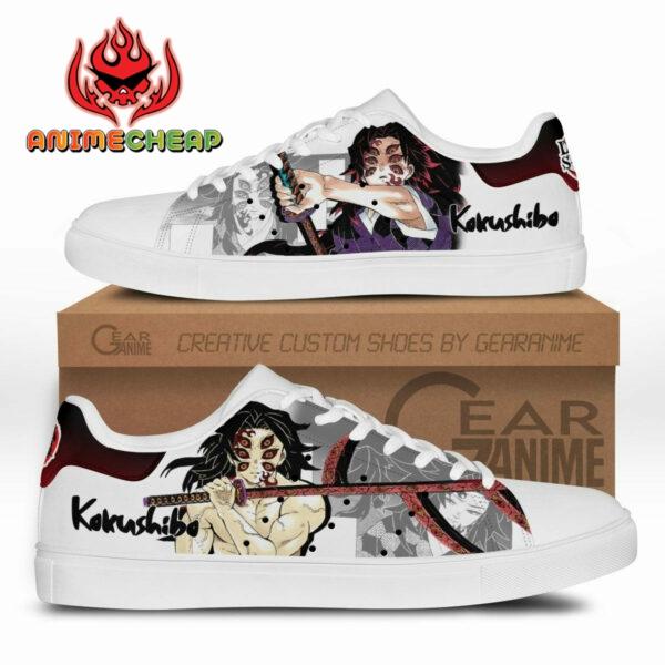 Demon Slayer Kokushibo Skate Shoes Custom Anime Sneakers 1
