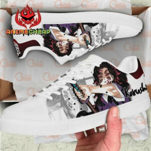 Demon Slayer Kokushibo Skate Shoes Custom Anime Sneakers 5