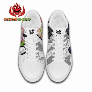 Demon Slayer Mitsuri and Iguro Skate Shoes Custom Anime Sneakers 7