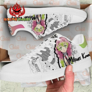 Demon Slayer Mitsuri Kanroji Skate Shoes Custom Anime Sneakers 5