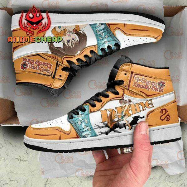 Diane Shoes Seven Deadly Sins Anime Sneakers MN10 4