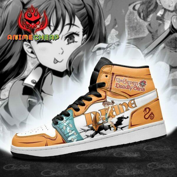 Diane Shoes Seven Deadly Sins Anime Sneakers MN10 3