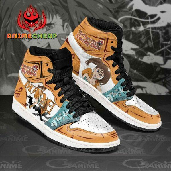 Diane Shoes Seven Deadly Sins Anime Sneakers MN10 2
