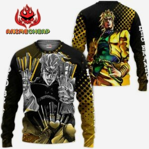 Dio Brando Hoodie JJBAs Anime Shirt Jacket 7