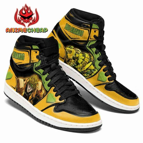 Dio Brando Shoes Custom JoJo’s Bizarre Adventure JJBA Anime Sneakers 3