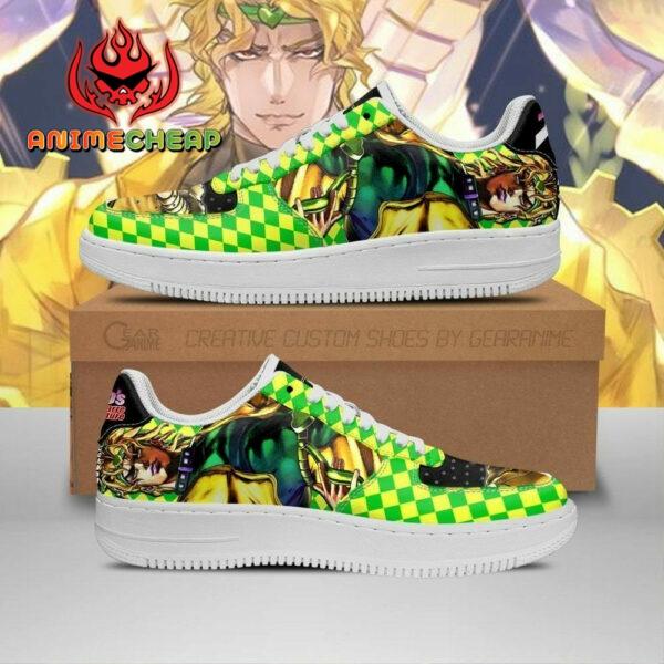 Dio Brando Shoes JoJo Anime Sneakers Fan Gift Idea PT06 1