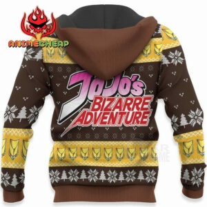 Dio Brando Ugly Christmas Sweater JJBAs Xmas 8