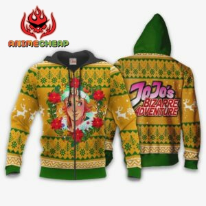 Dio Brando Ugly Christmas Sweater jj's Anime Xmas Hoodie 6