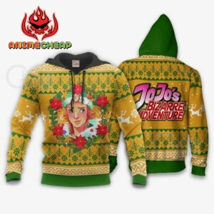 Dio Brando Ugly Christmas Sweater jj's Anime Xmas Hoodie 7