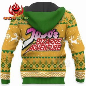 Dio Brando Ugly Christmas Sweater jj's Anime Xmas Hoodie 8
