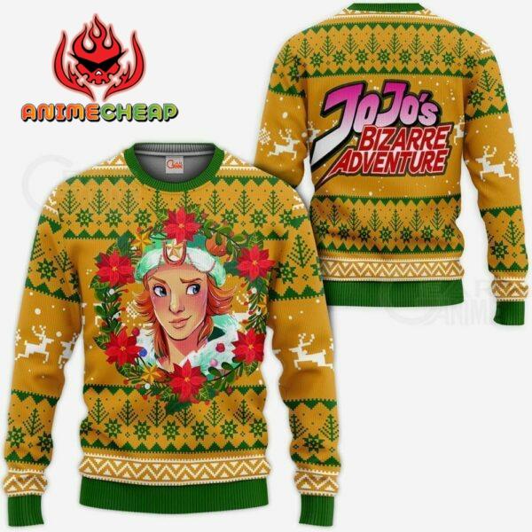 Dio Brando Ugly Christmas Sweater jj's Anime Xmas Hoodie 1