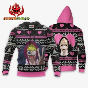Donquixote Rosinante Ugly Christmas Sweater Custom One Piece Anime XS12 7