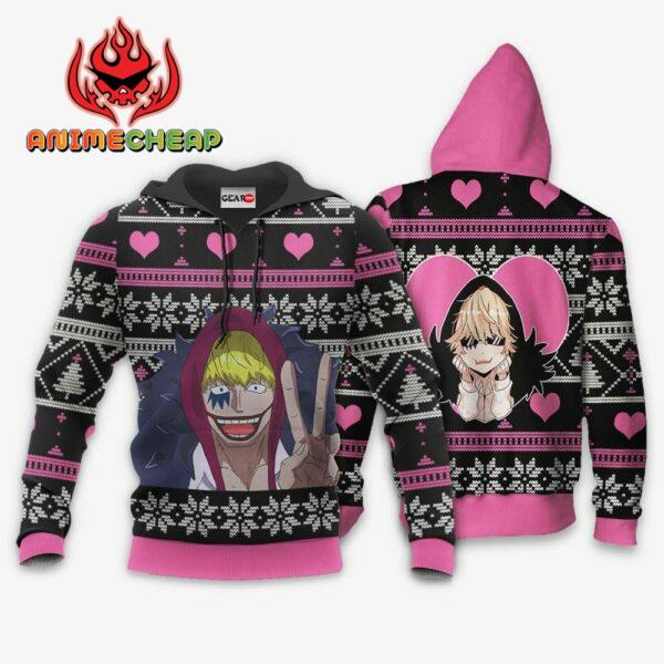 Donquixote Rosinante Ugly Christmas Sweater Custom One Piece Anime XS12 3